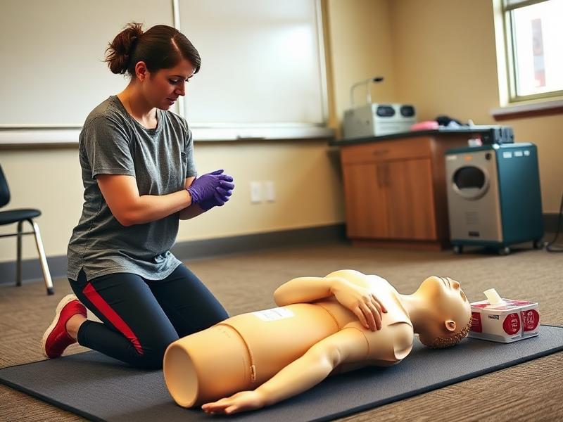 CPR Certification training at KJG Health Agency